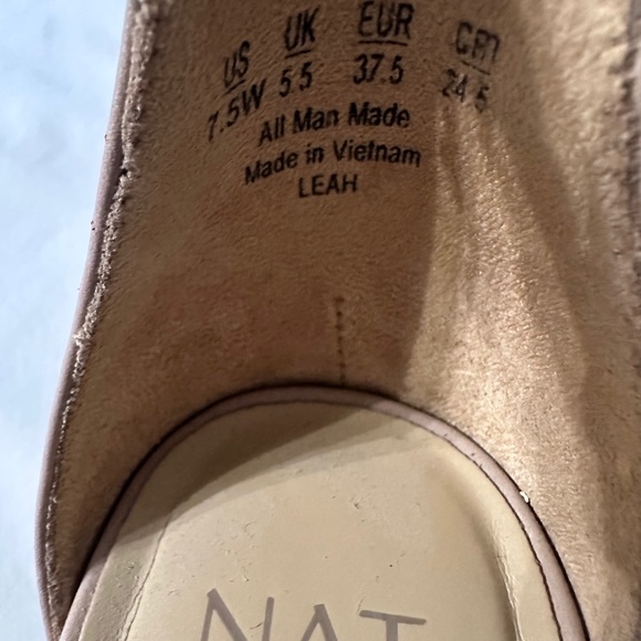 Naturalizer Leah Ankle Strap Nude Sandals Size 7.5 - Picture 6 of 6